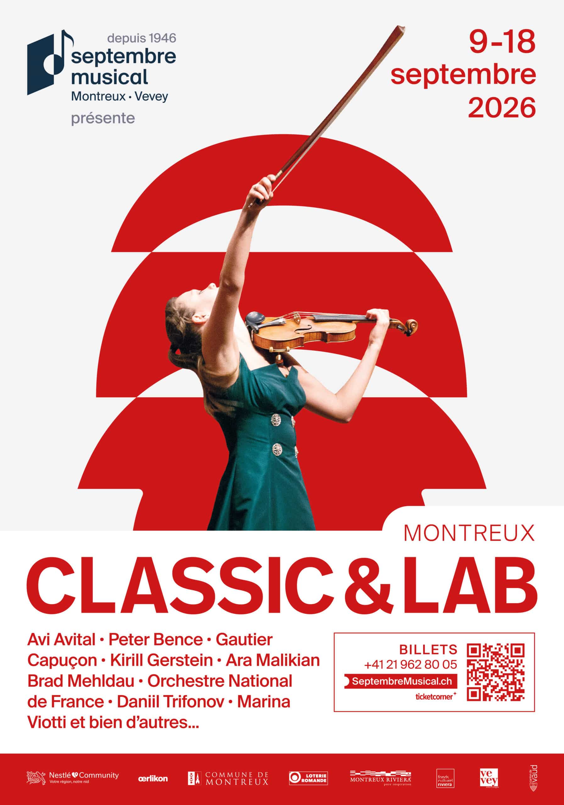 80e édition du Septembre Musical Montreux-Vevey